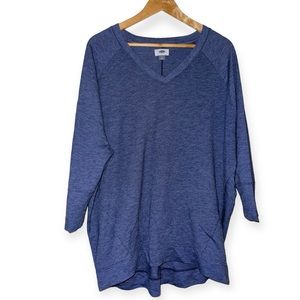 Women’s light weight tunic sweatshirt